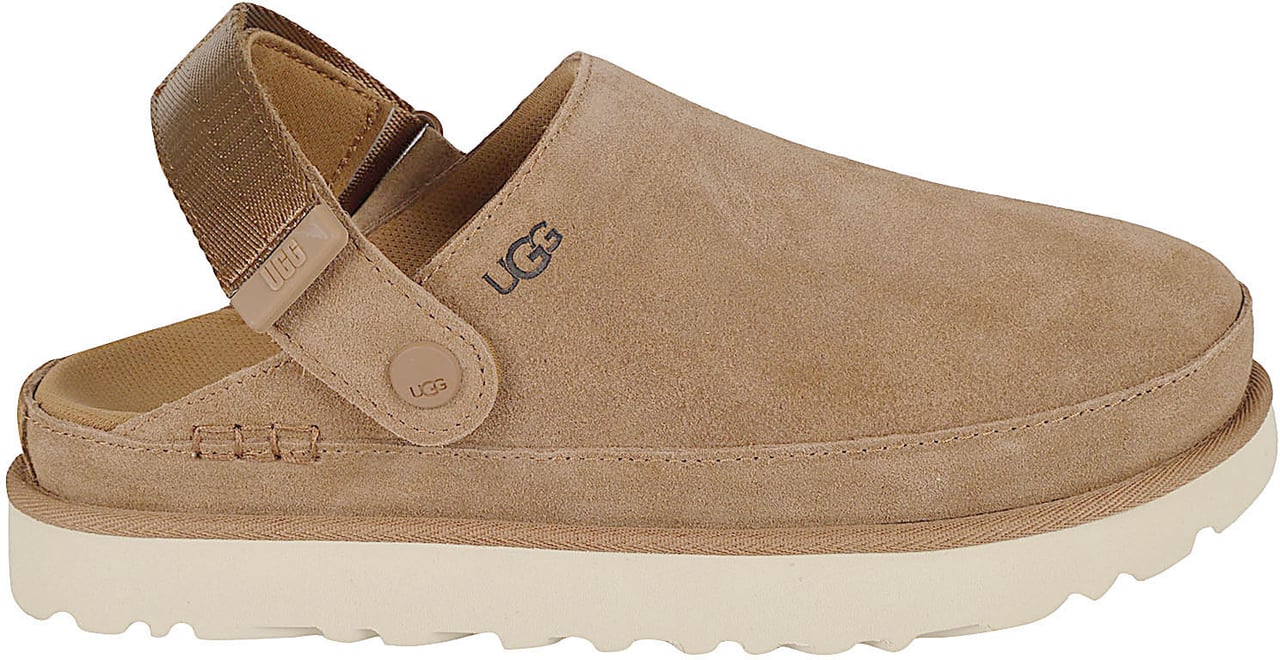 UGG Dames Goldenstar Clog Chestnut Beige