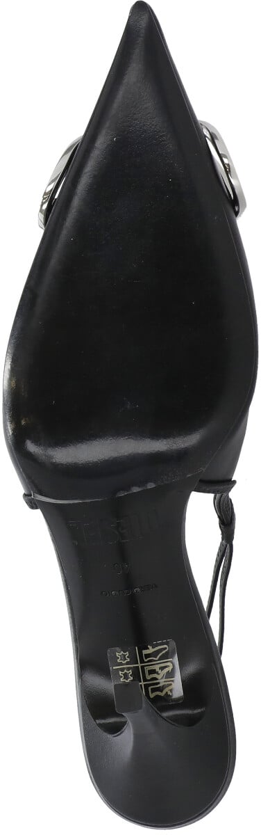 Diesel With Heel Black Zwart