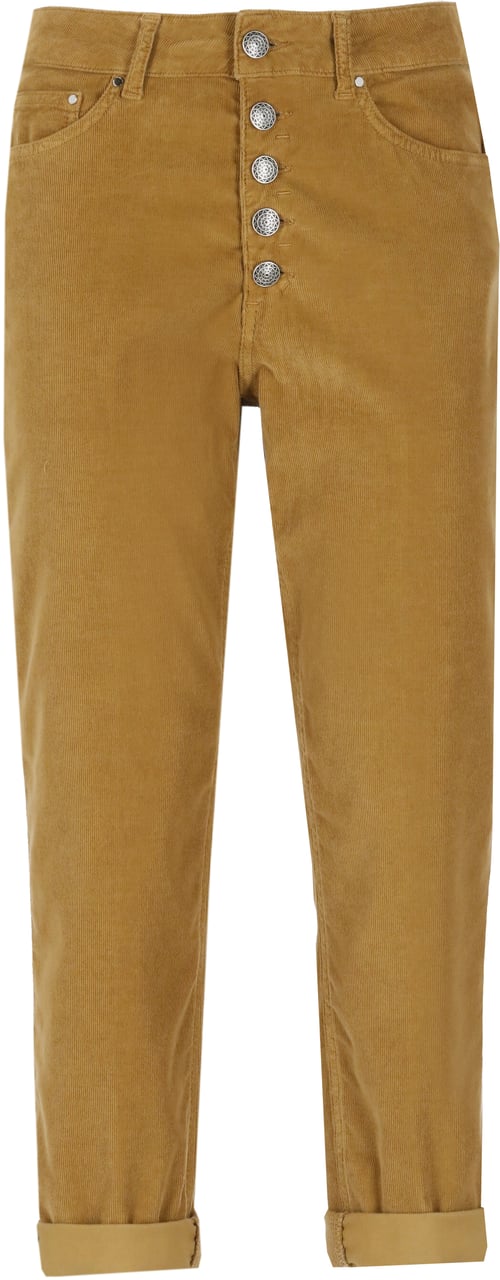 Dondup Trousers Brown Bruin