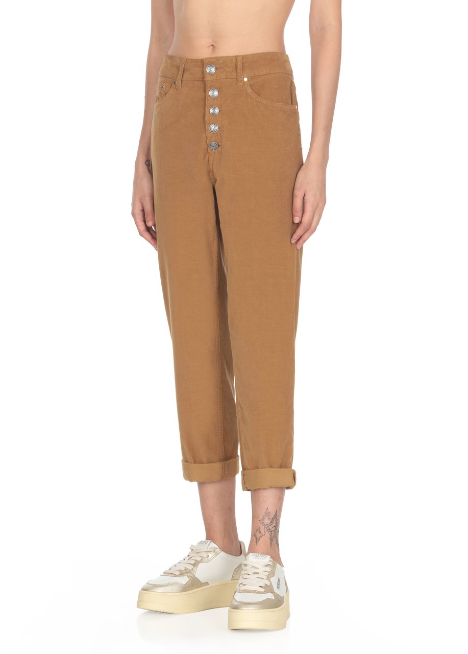 Dondup Trousers Brown Bruin