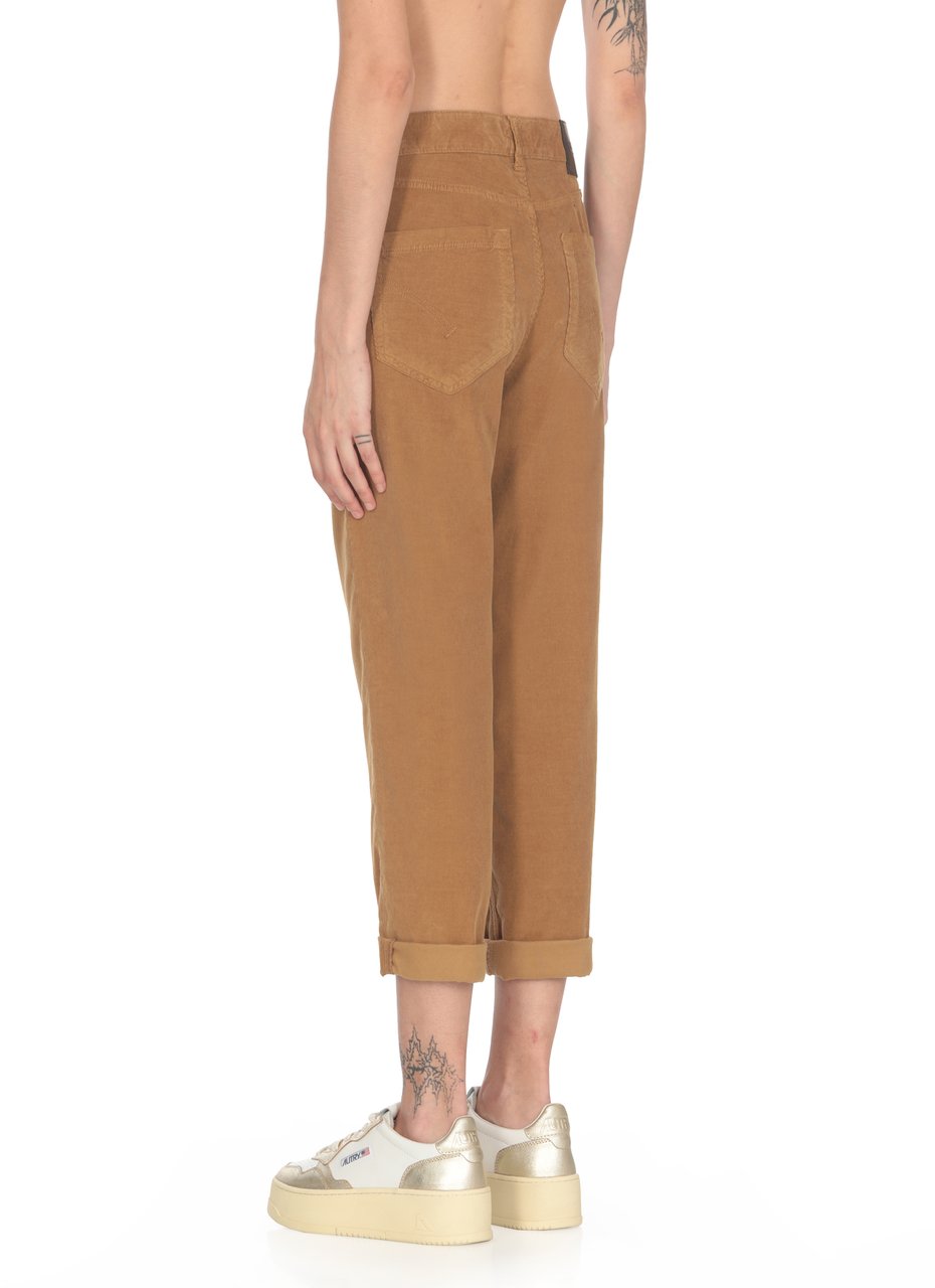 Dondup Trousers Brown Bruin