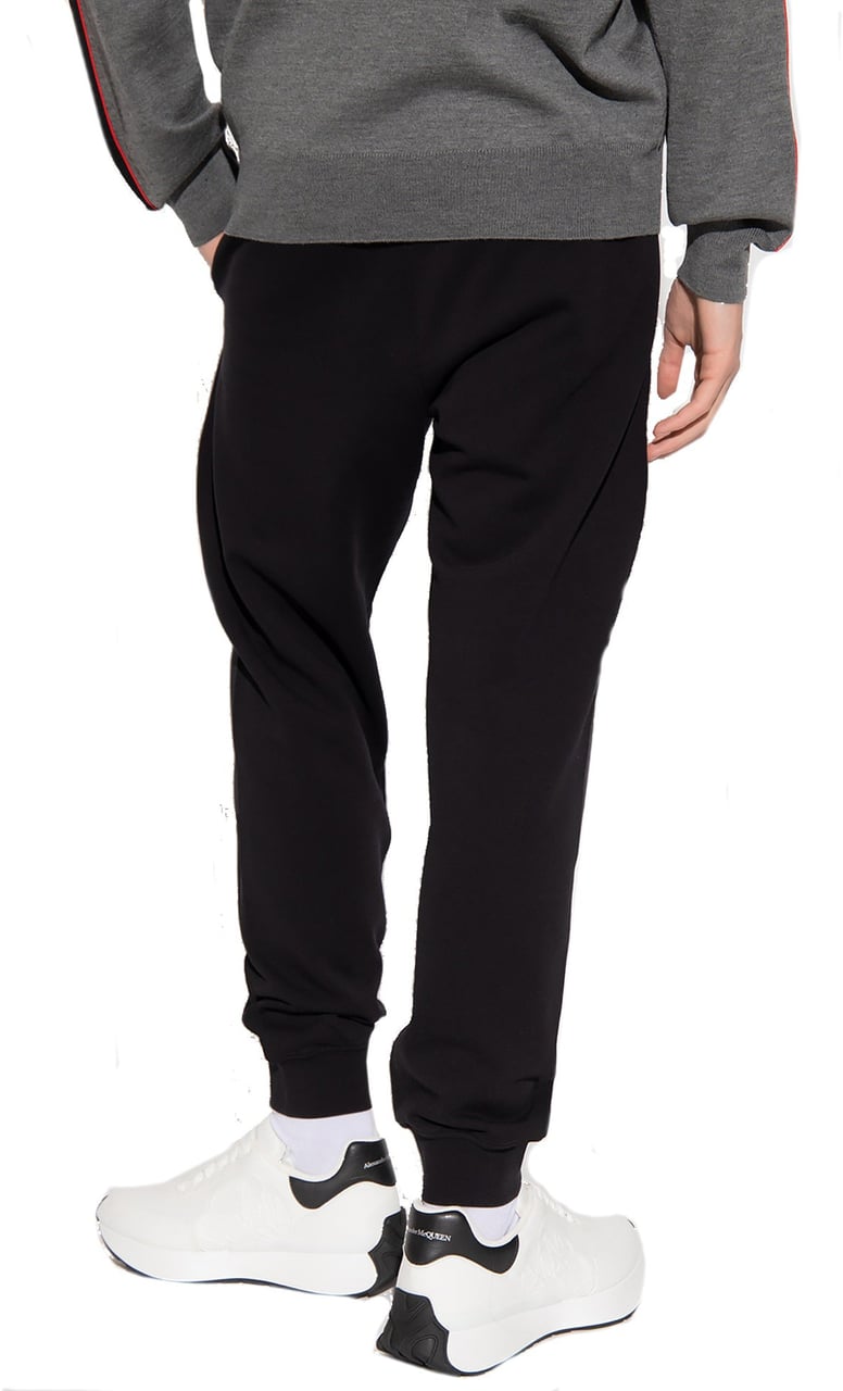 Alexander McQueen Alexander McQueen Cotton Sweatpants Zwart