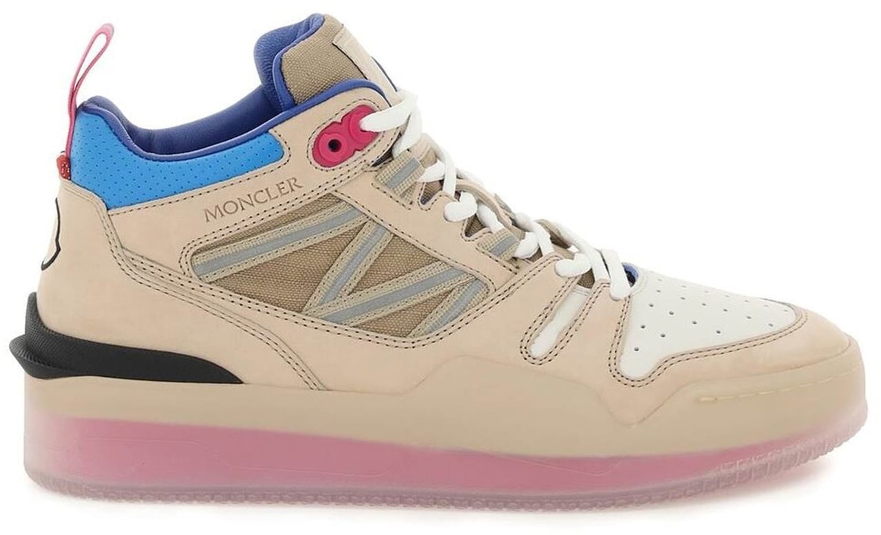 Moncler Moncler Multi Color Pivot Sneakers Beige