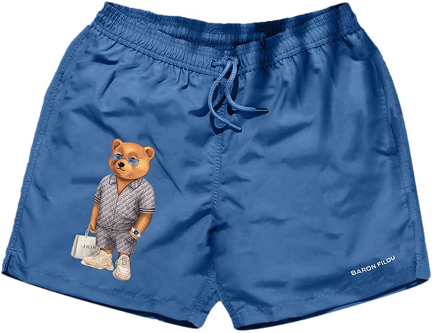 Baron Filou Swim Shorts Filou LXXVIII., blue lagoon Blauw