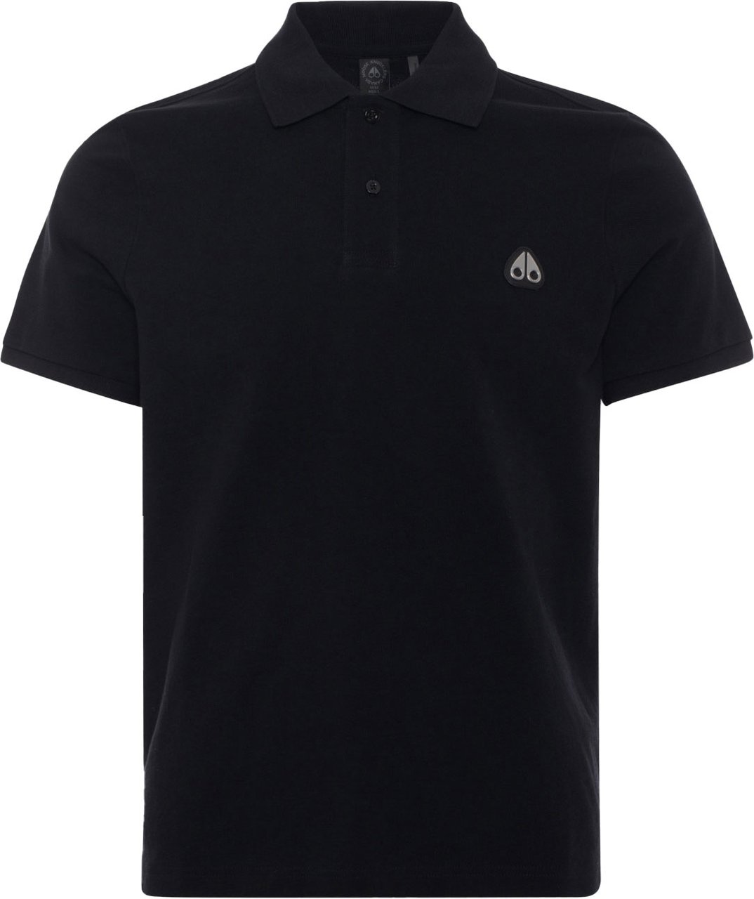 Moose Knuckles Everett Polo Black Zwart
