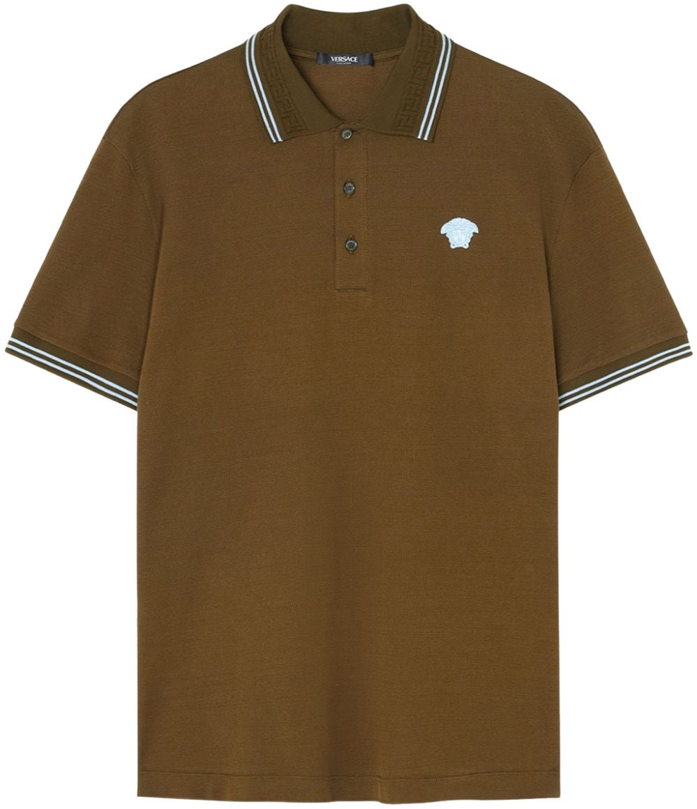 Versace Polo Piquet Groen
