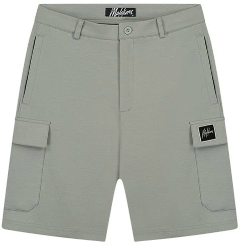 Malelions Malelions Men Signature Patch Cargo Shorts Groen