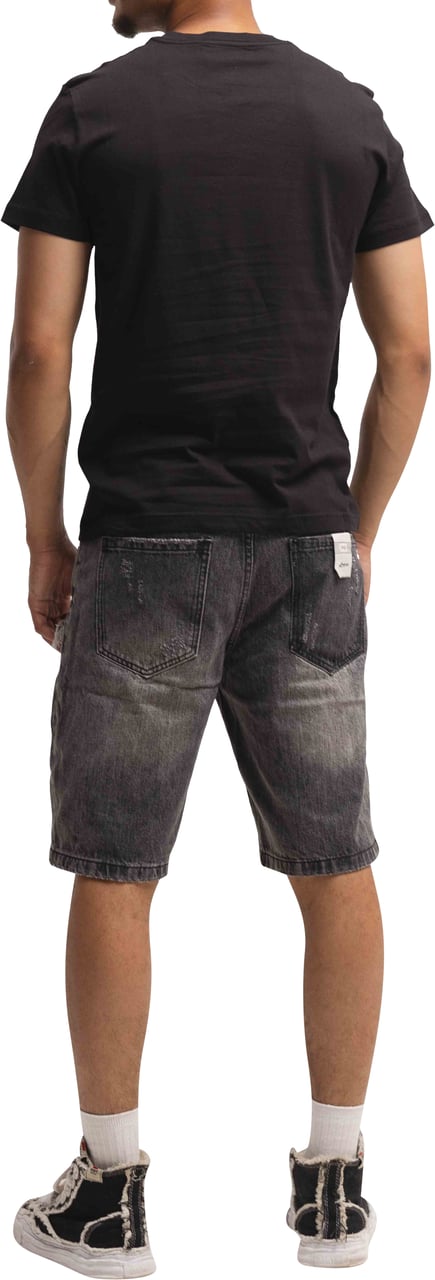 Versace Jeans Couture Versace Jeans Couture T-shirt Instit Thick Black Zwart