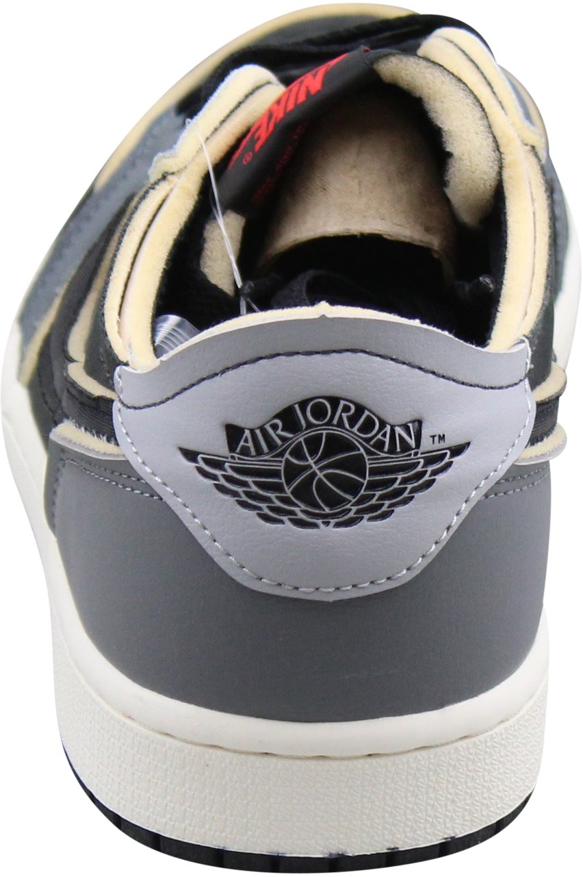 Nike Jordan 1 Low OG EX 'Black Smoke Grey' Zwart