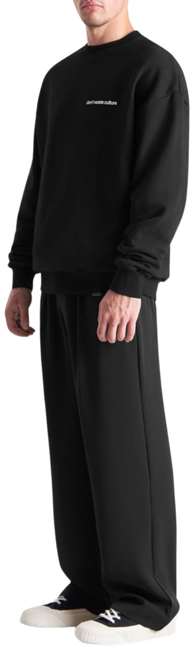 Don't Waste Culture Matt Sweater Zwart