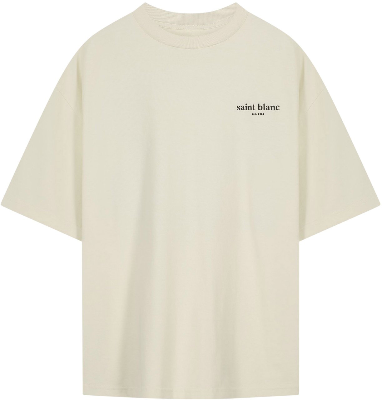 Saint Blanc The Initial T-Shirt Wit