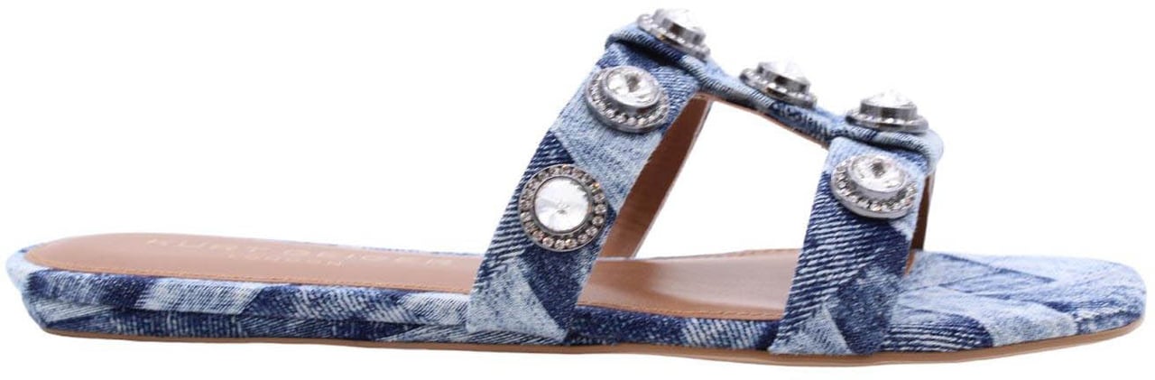 Kurt Geiger London Muiltje Blue Blauw