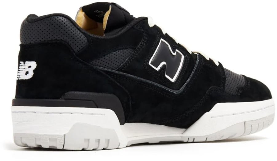 New Balance 550 Suede Pack Black/white Sneakers Zwart