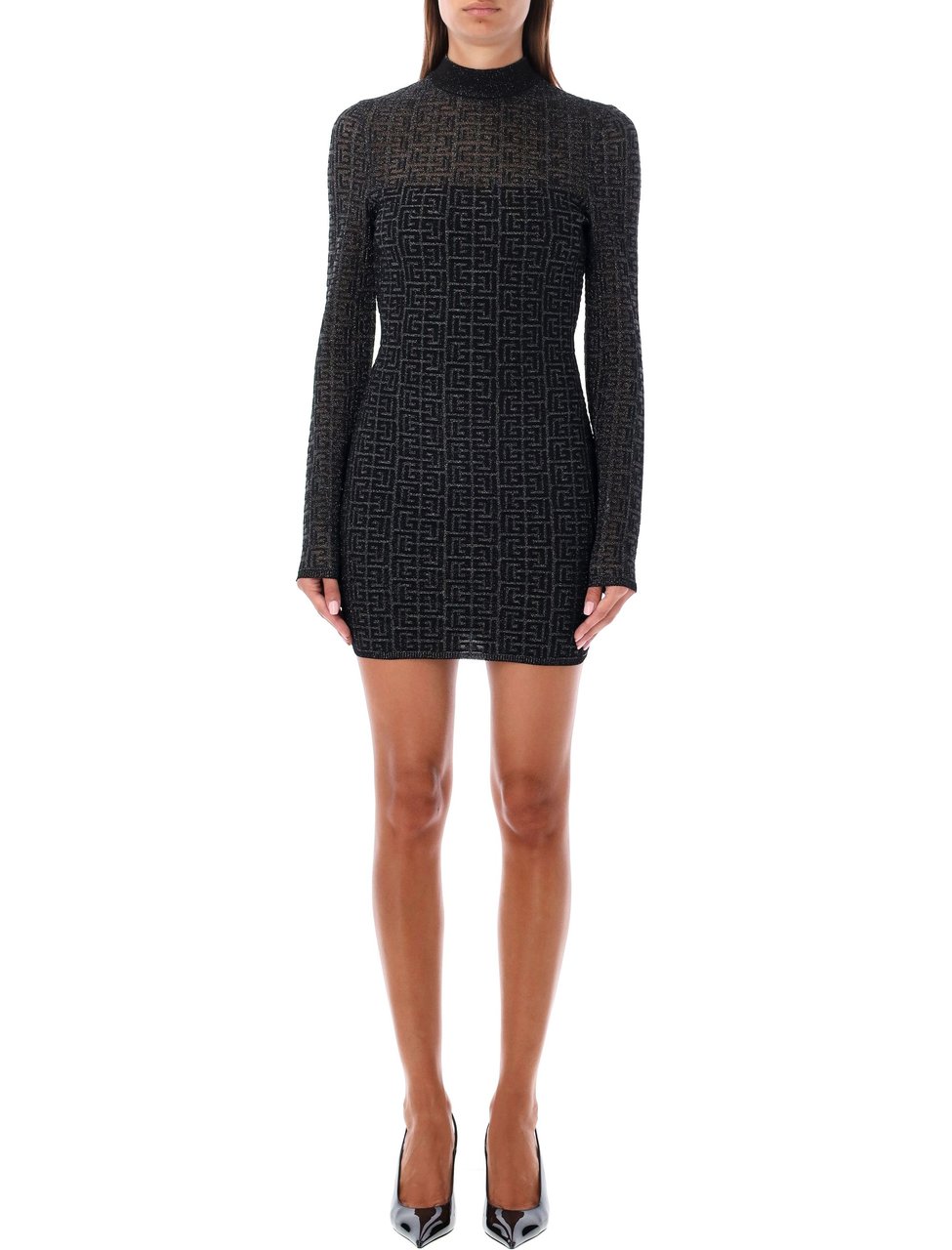 Balmain Dresses Black Zwart