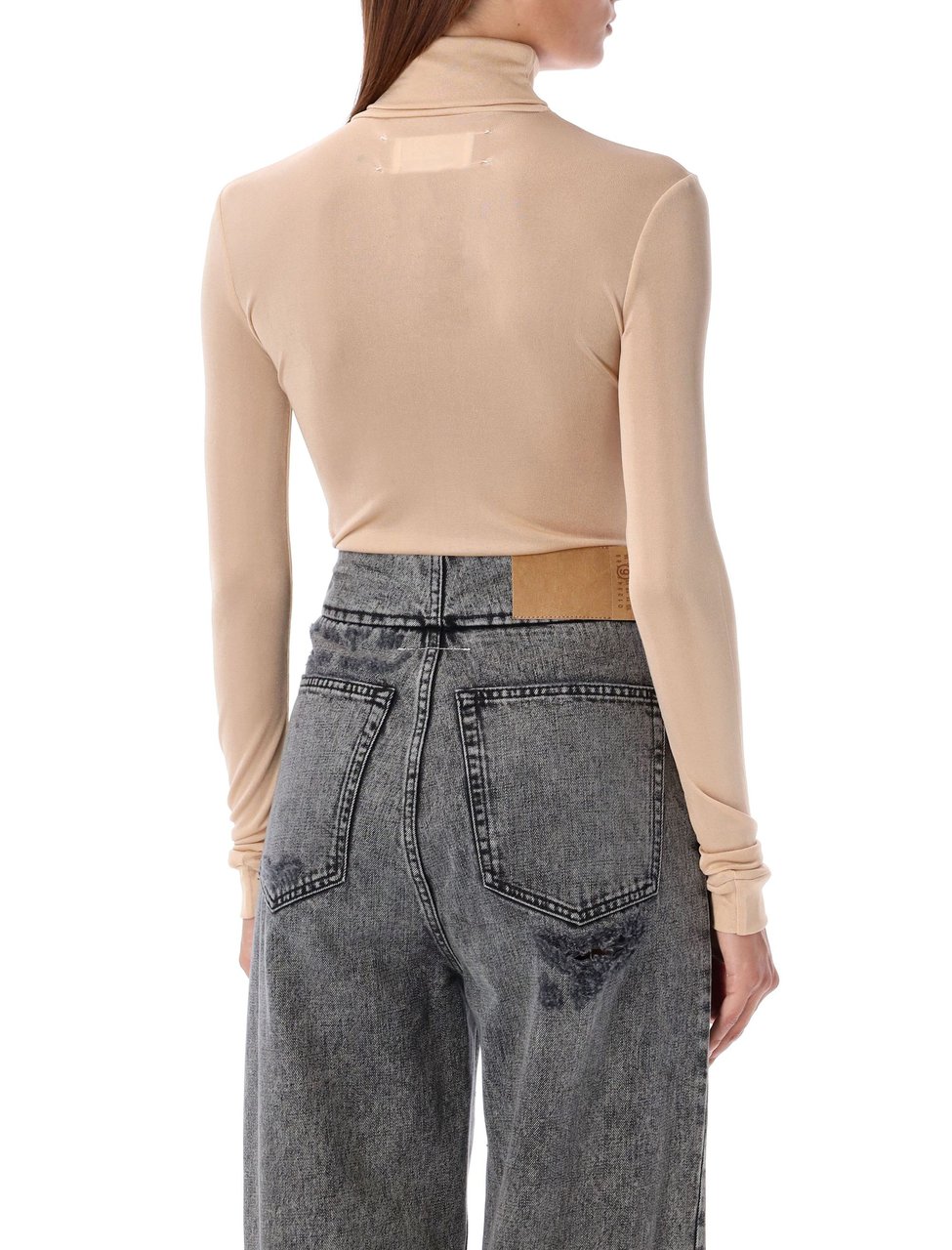 Maison Margiela BODY HIGH NECK Beige