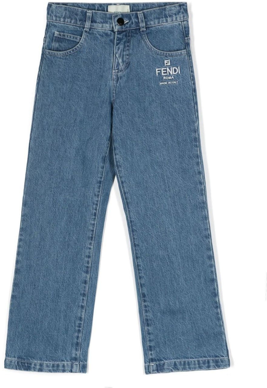 Fendi Jeans Blue Blauw