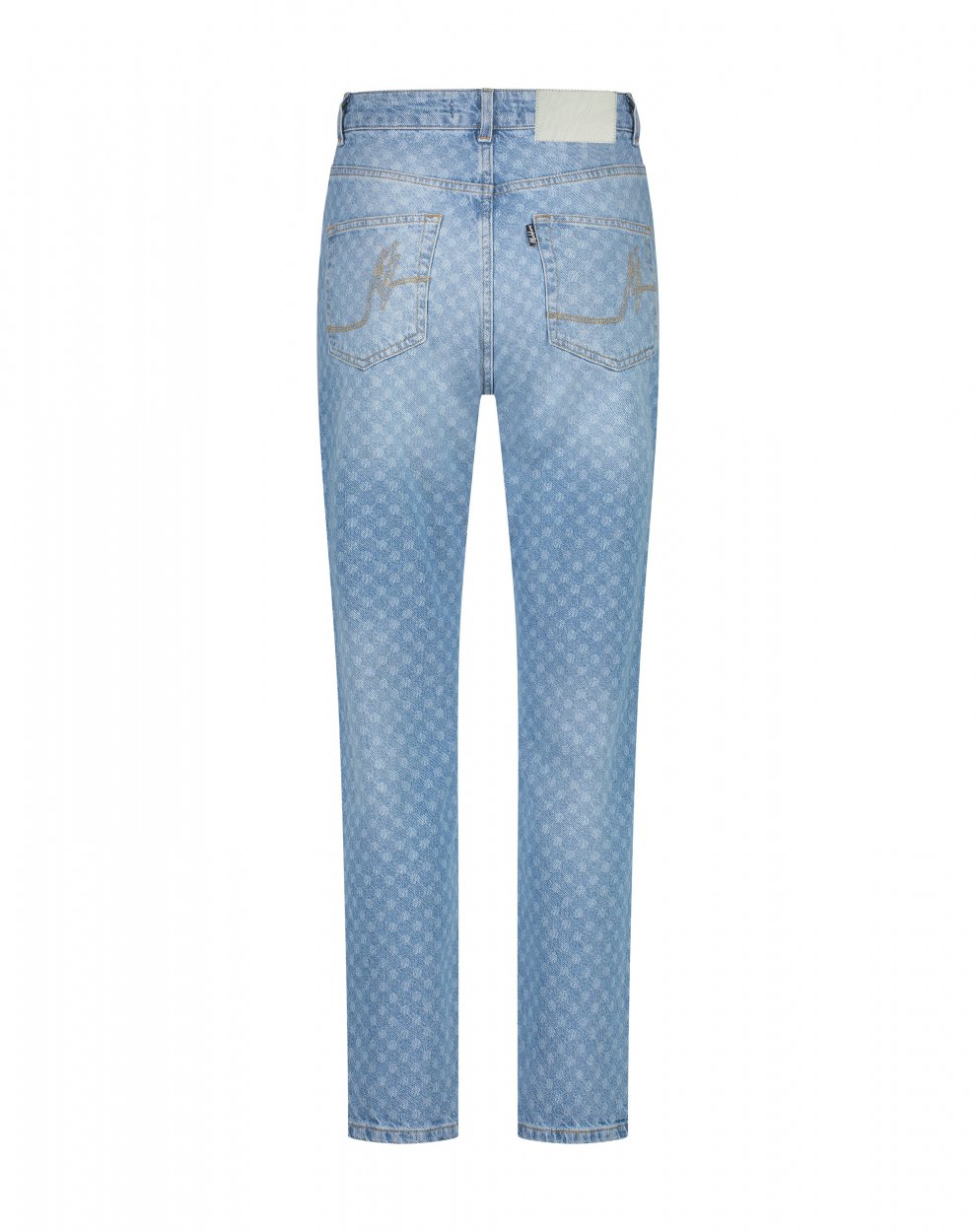 Malelions Malelions Women Monogram Jeans Blauw
