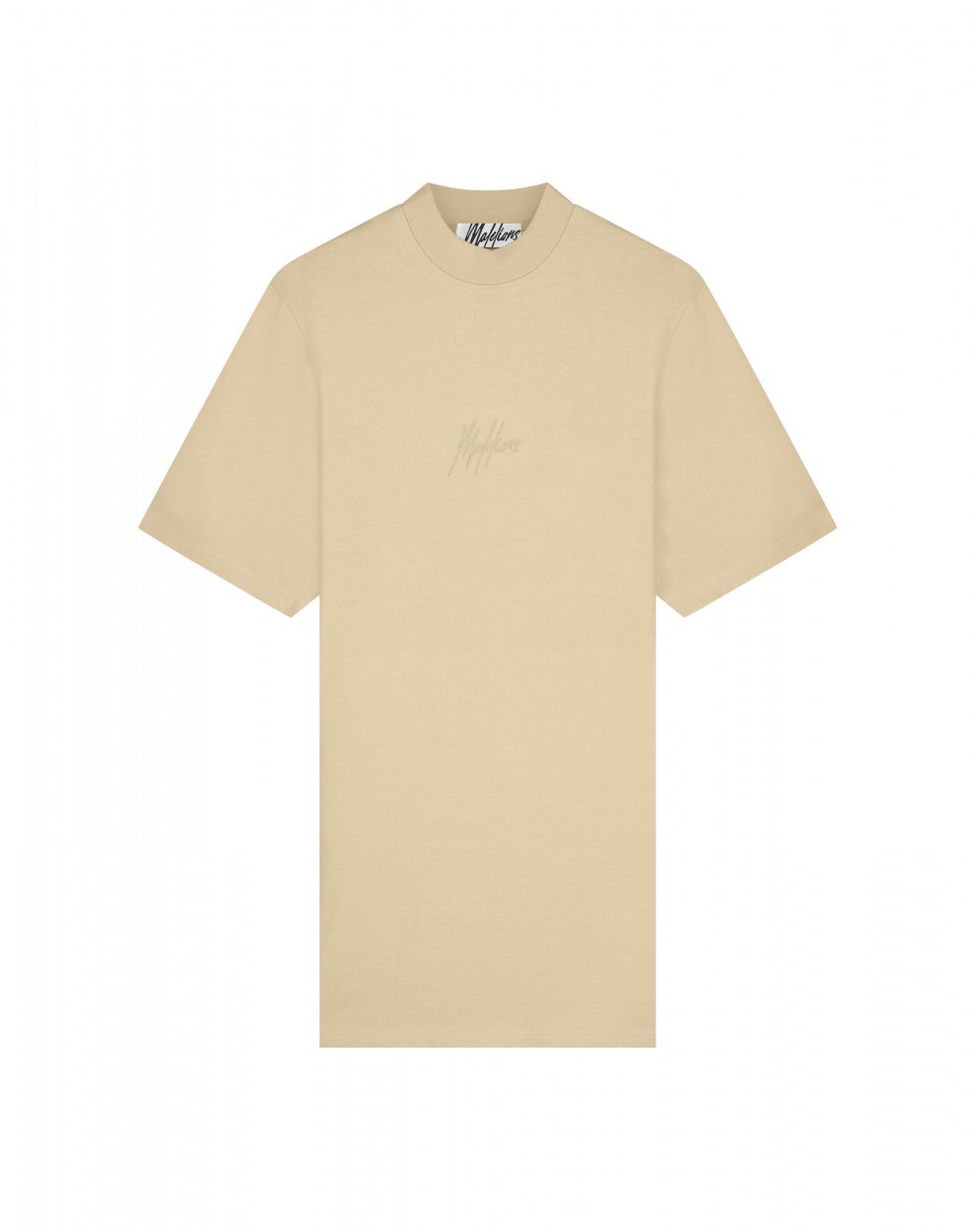 Malelions Malelions Women Firma T-Shirt Dress Beige