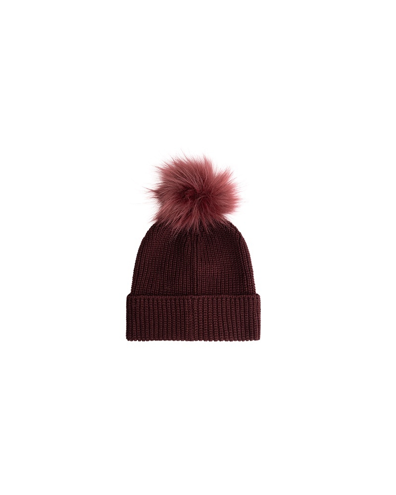 Malelions Malelions Women Knitted Beanie Rood