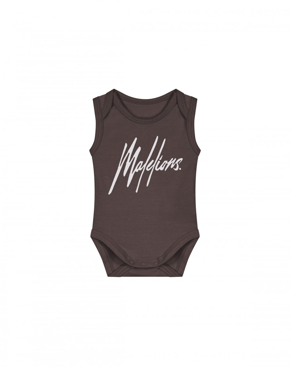 Malelions Malelions Baby Signature Bodysuit Bruin