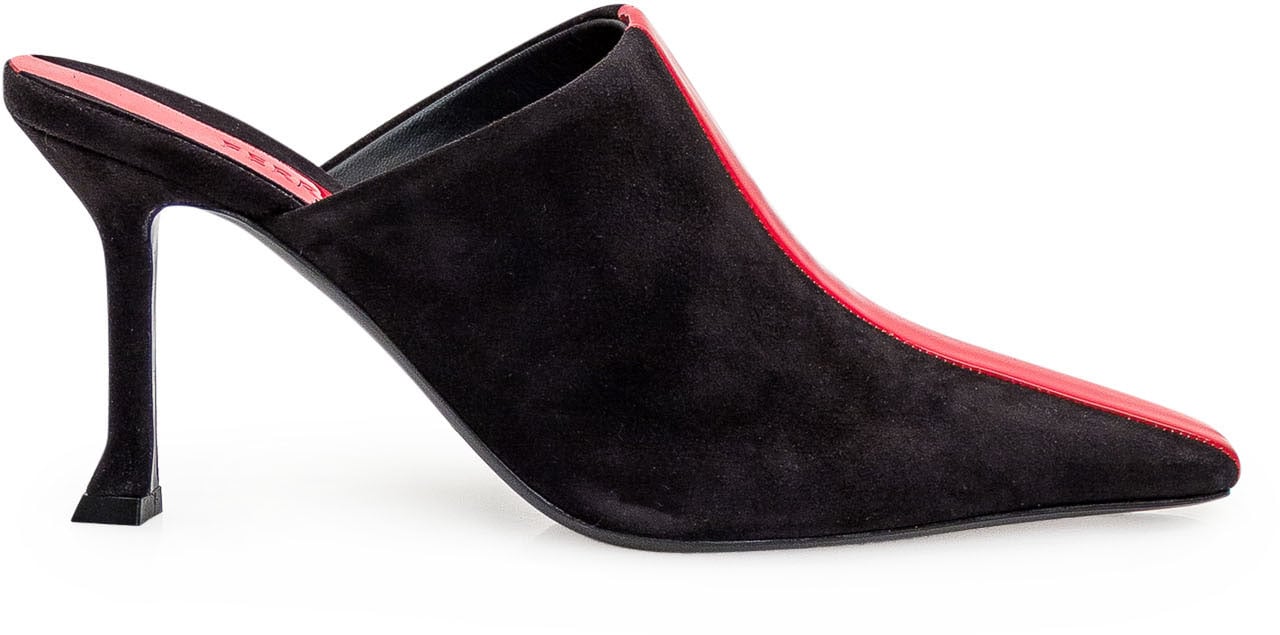 Ferragamo Scarpa con Tacco Mule Zwart