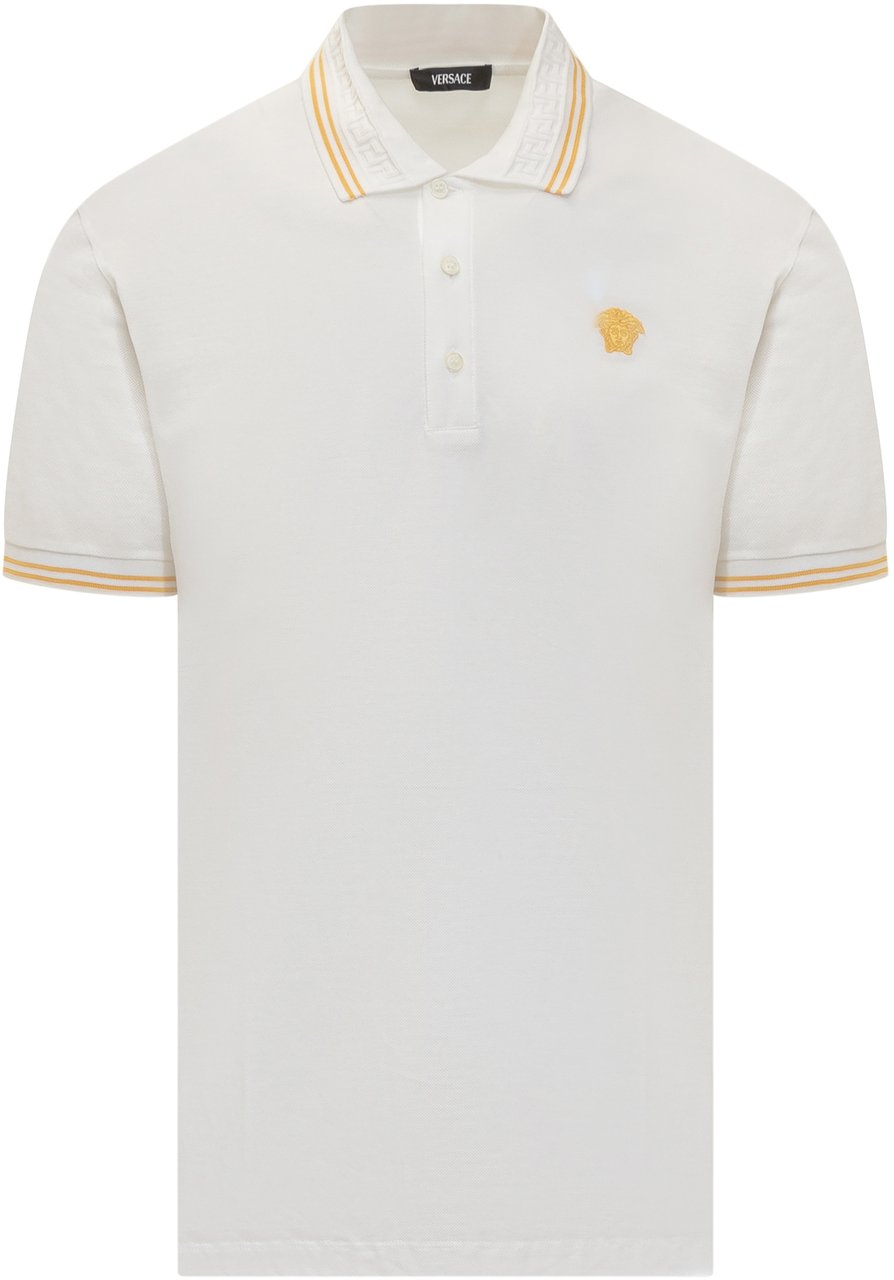 Versace Versace T-shirts And Polos White Wit