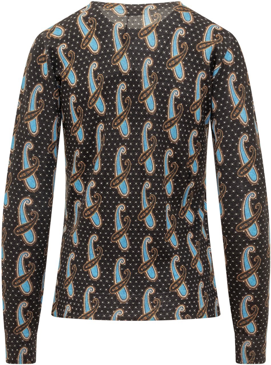 Etro Maglia Girocollo Zwart
