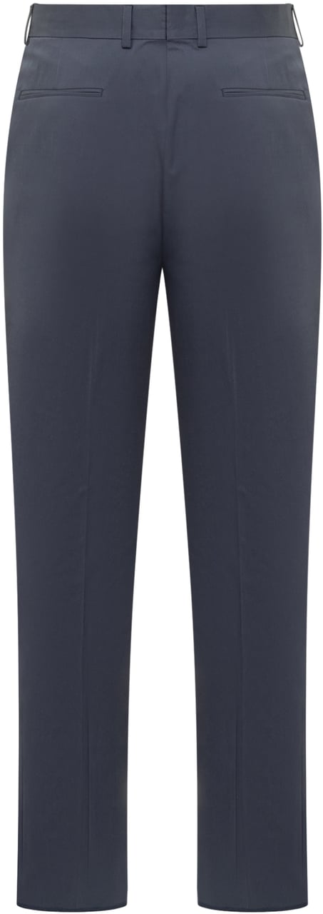 Zegna Pantalone Premium Blauw