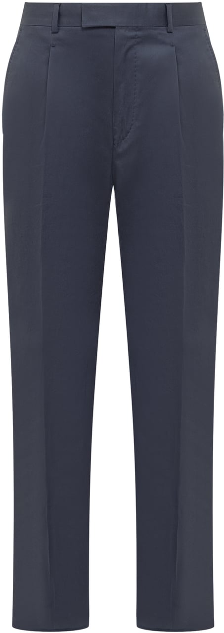 Zegna Pantalone Premium Blauw