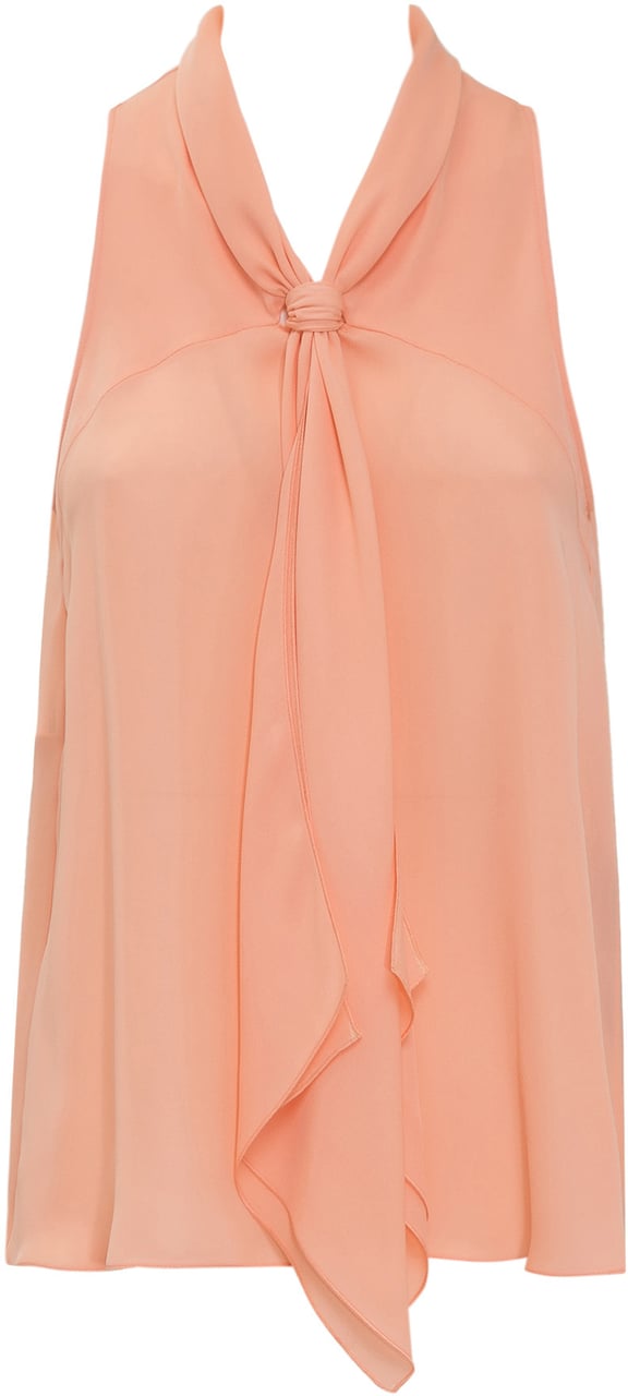 Emporio Armani Top con Nodo Oranje