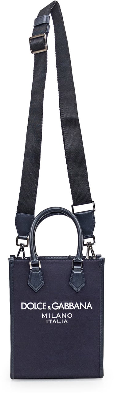 Dolce & Gabbana Borsa Shopping DG Blauw