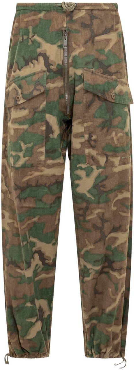 Givenchy Pantaloni Casual Groen