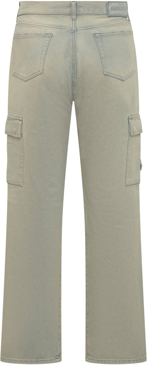 AMBUSH Jeans Cargo Denim Blauw