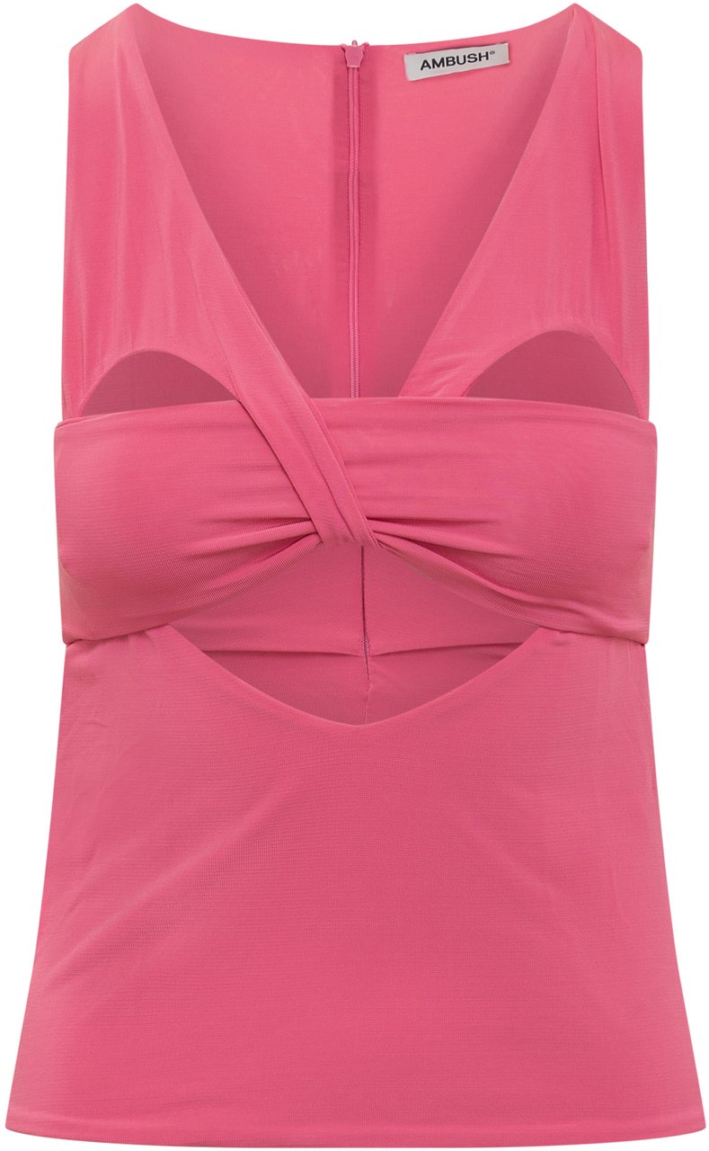 AMBUSH Top con Scollo Cuore Wit