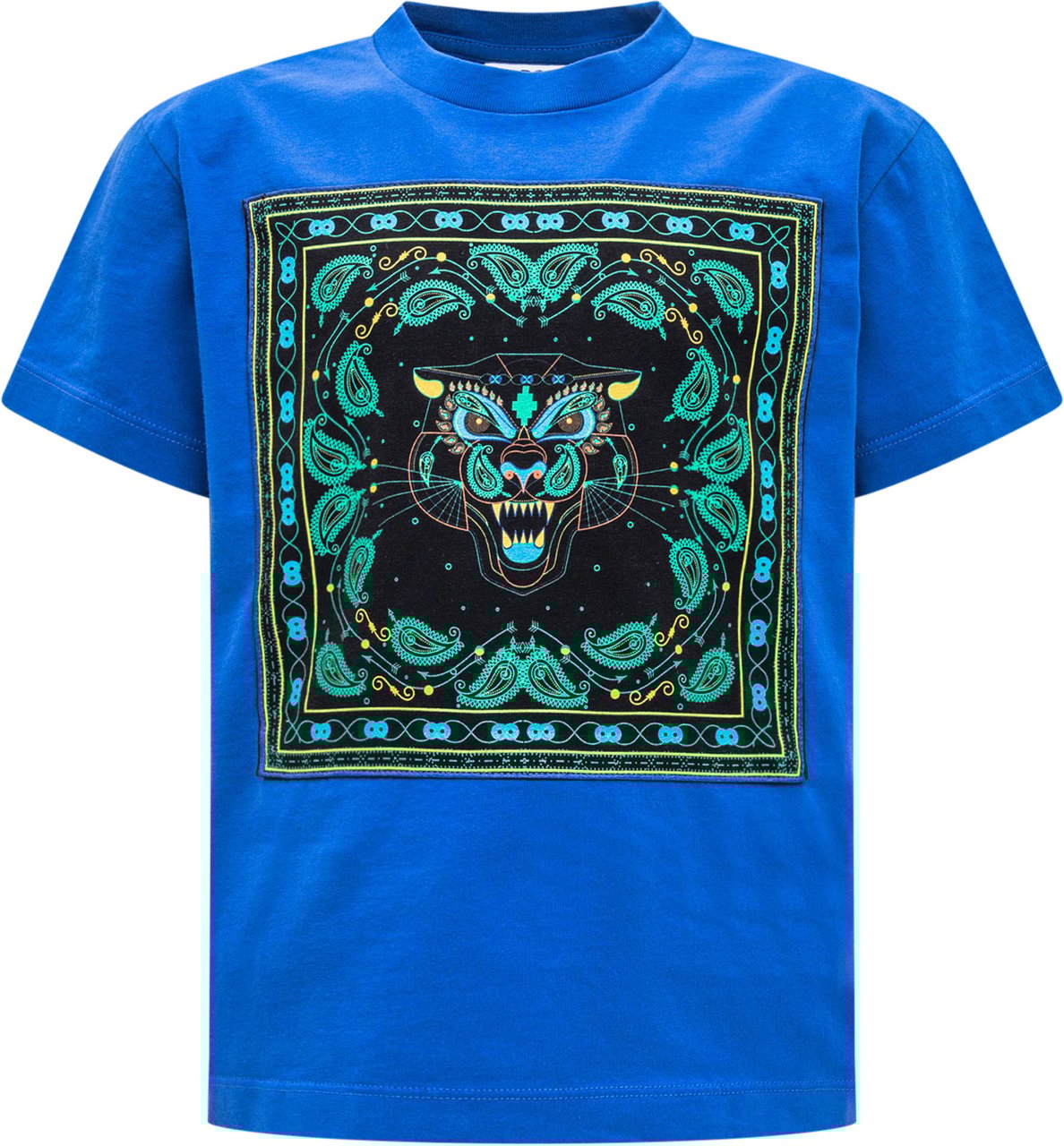 Marcelo Burlon T-shirt con Stampa Blauw
