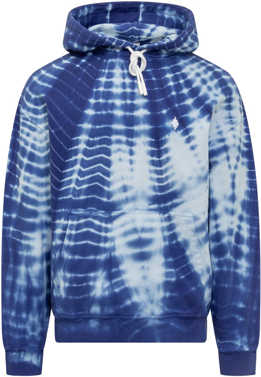 Marcelo Burlon Felpa Soundwaves Blauw