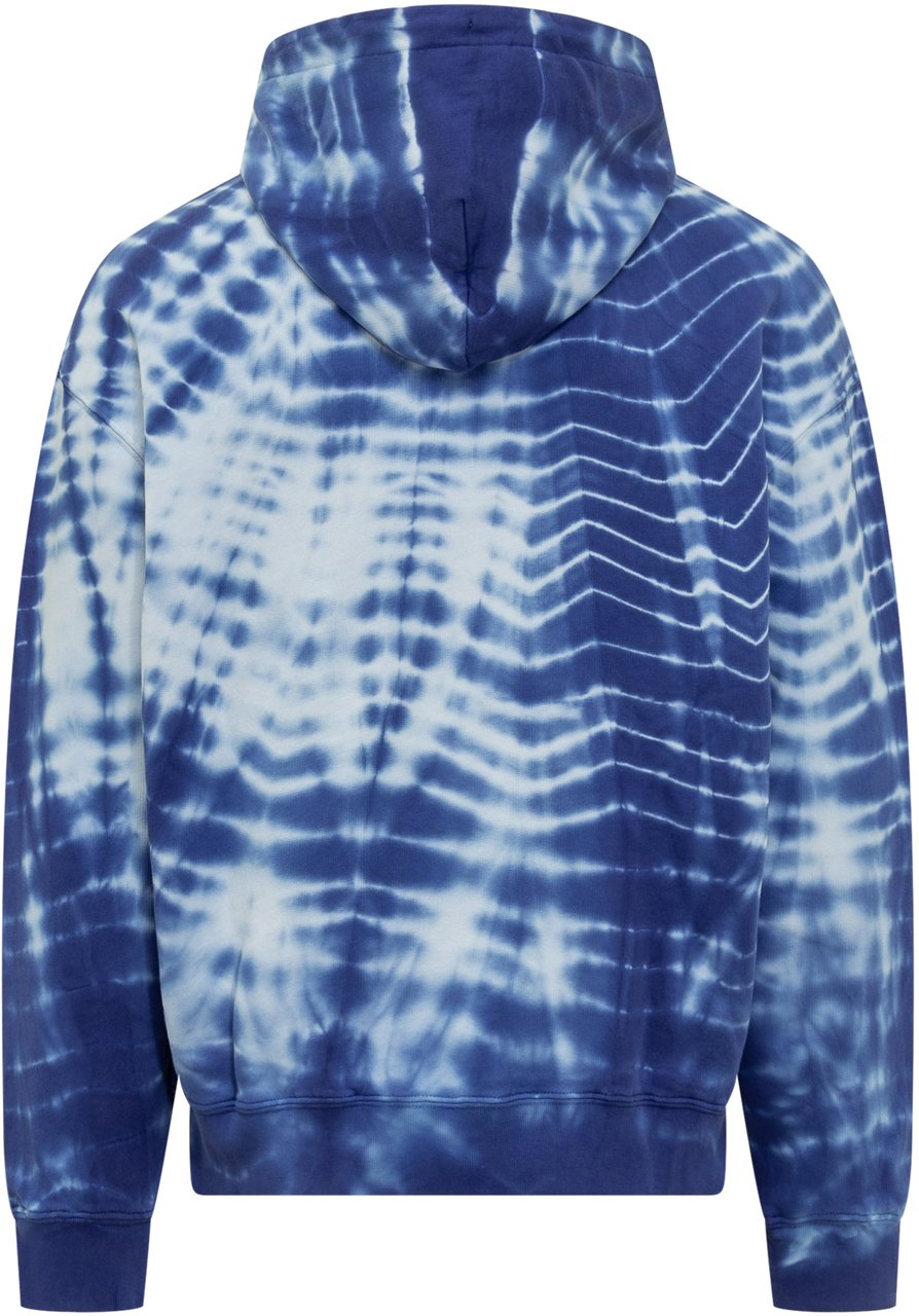 Marcelo Burlon Felpa Soundwaves Blauw