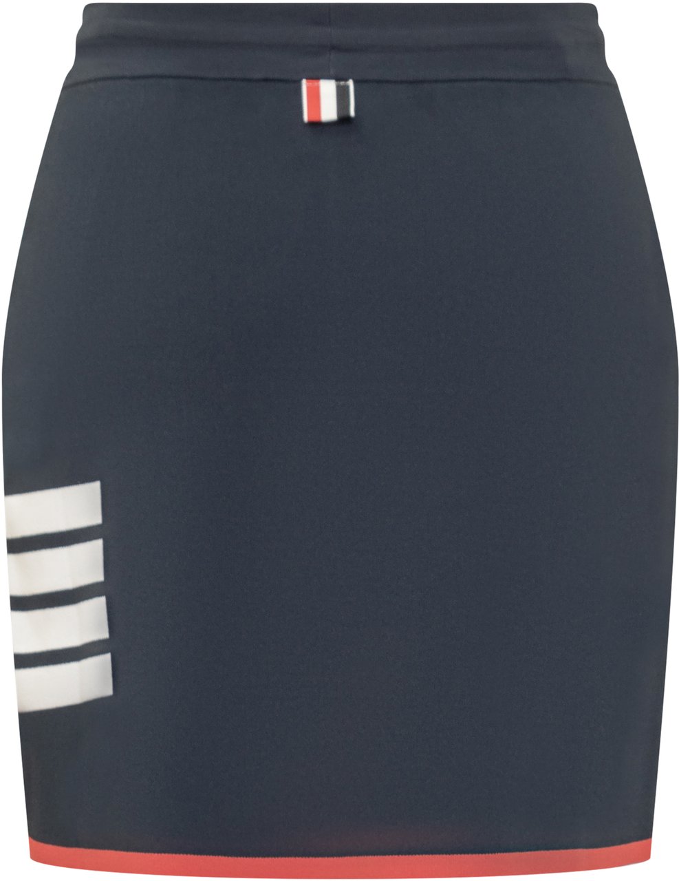 Thom Browne Gonna Mini Pleated 4-Bar Blauw