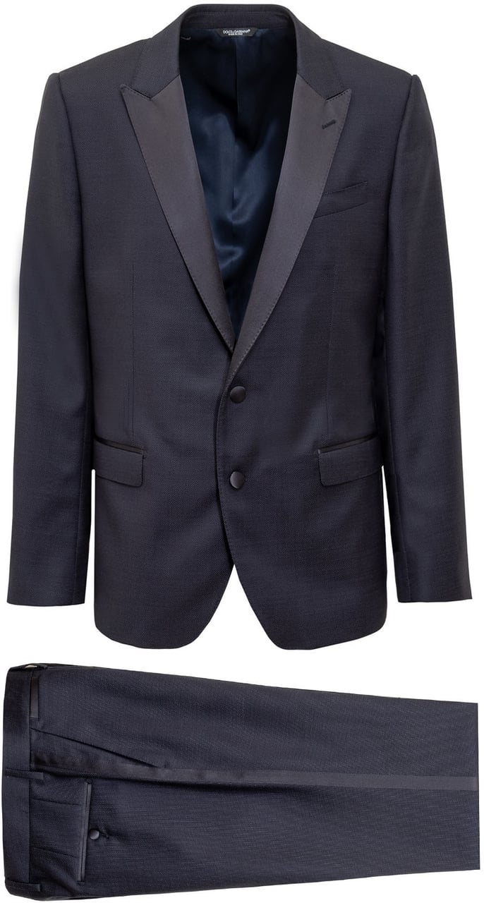 Dolce & Gabbana Abito Due Pezzi Blauw