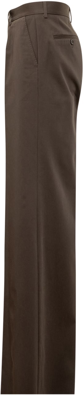 Dolce & Gabbana Pantalone in Cotone Groen