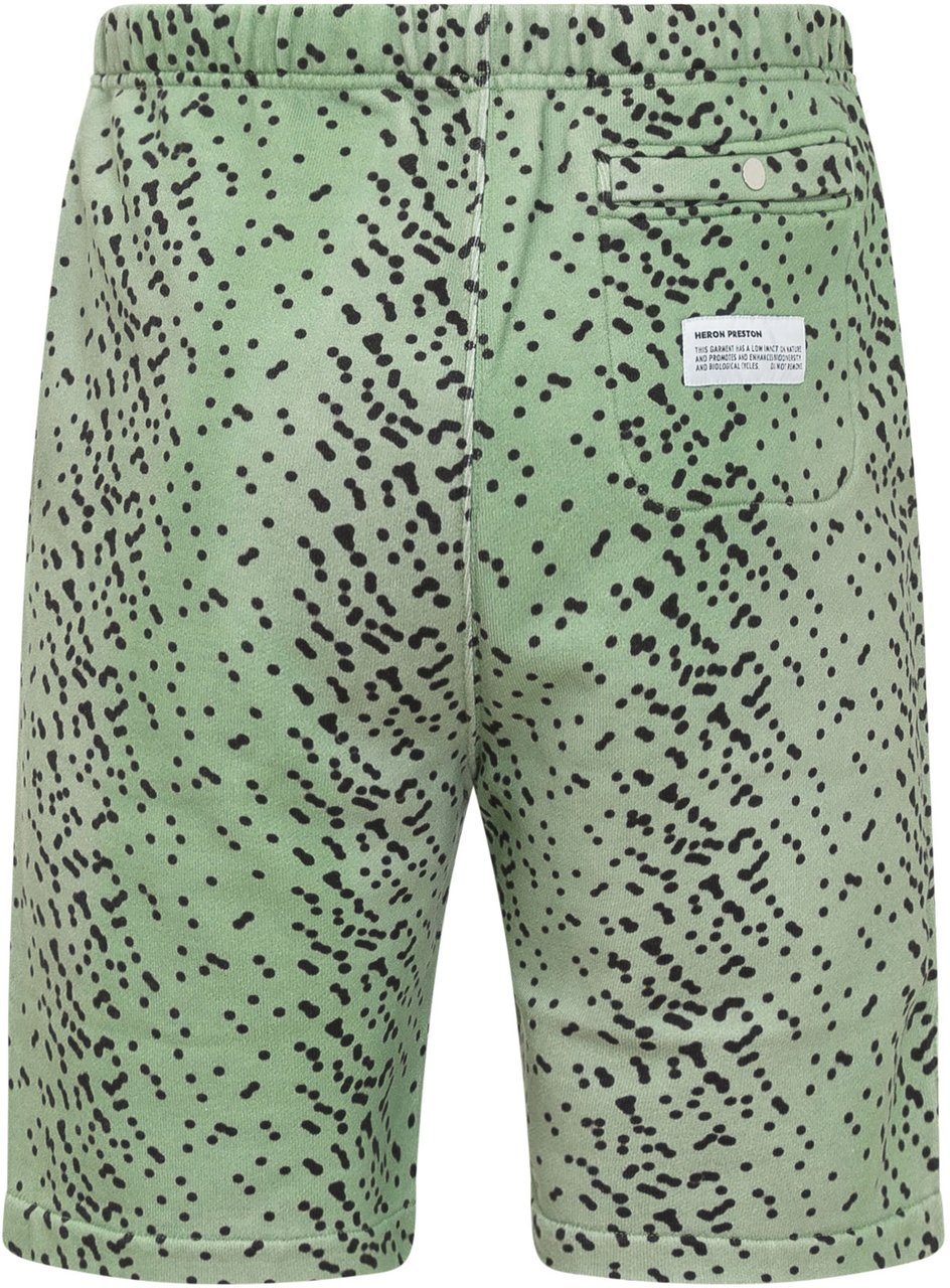 Heron Preston Pantaloncini della Tuta a Pois Groen