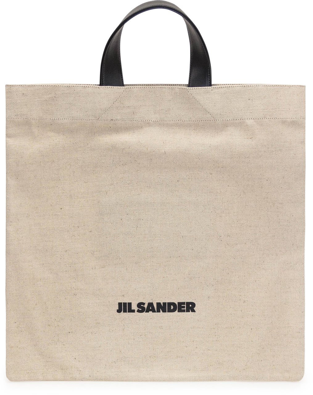 Jil Sander Borsa Tote Book Quadrata Beige