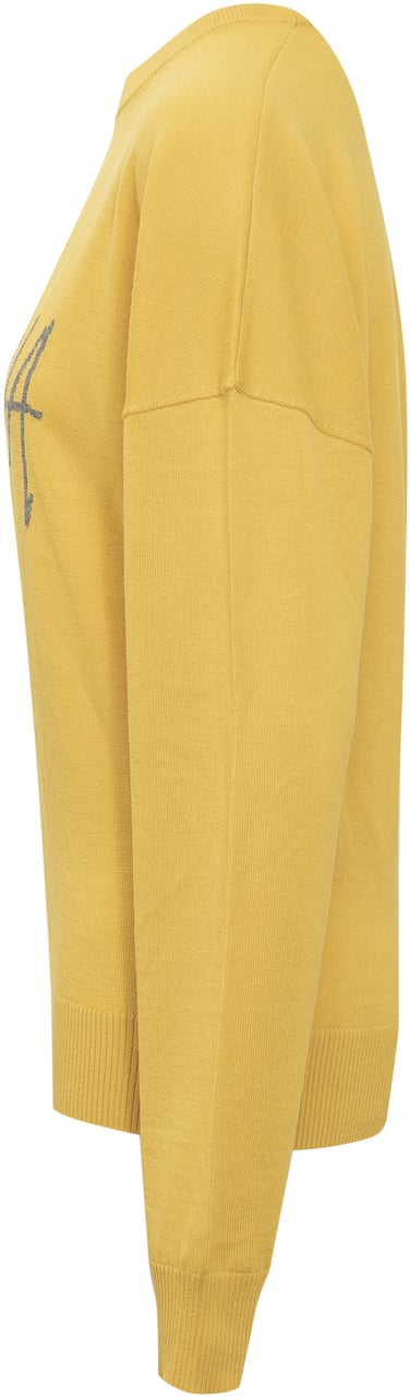 J.W. Anderson Maglione con Logo Geel