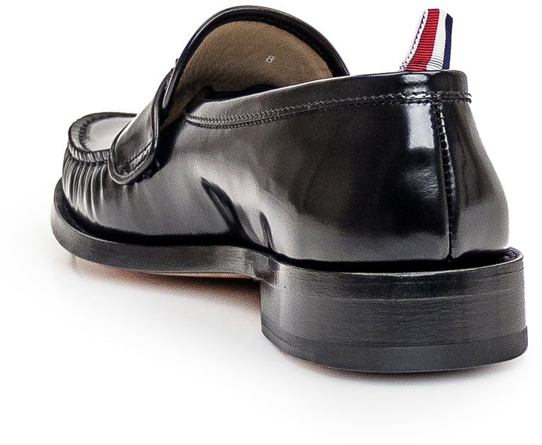 Thom Browne Mocassino in Pelle Zwart