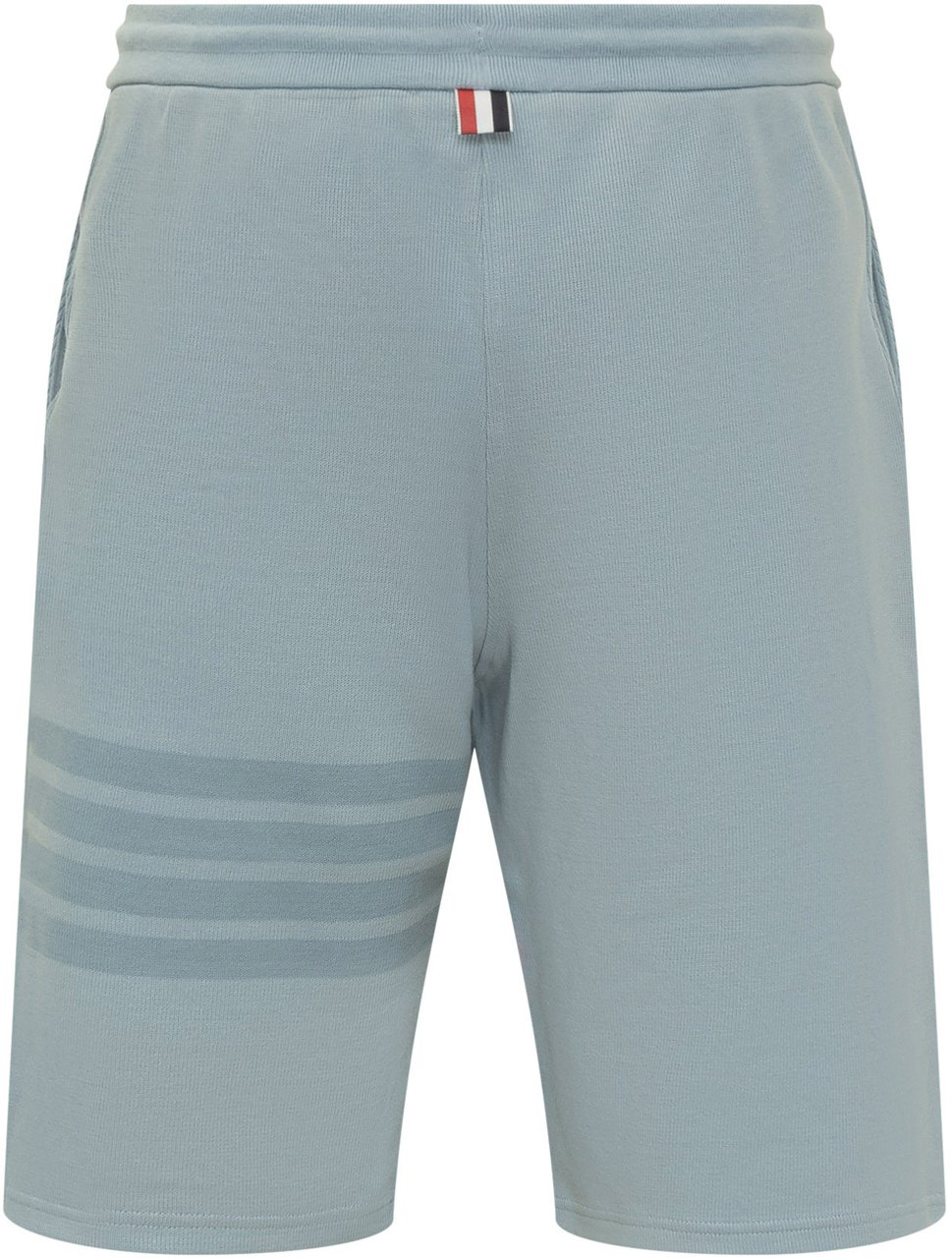 Thom Browne Shorts 4-Bar Striped Blauw