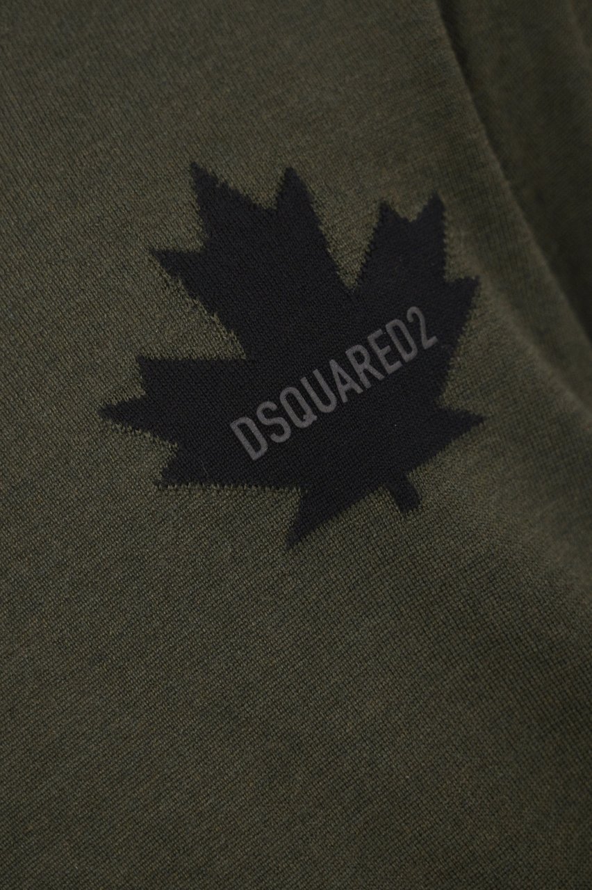 Dsquared2 Sweaters Military Green Groen