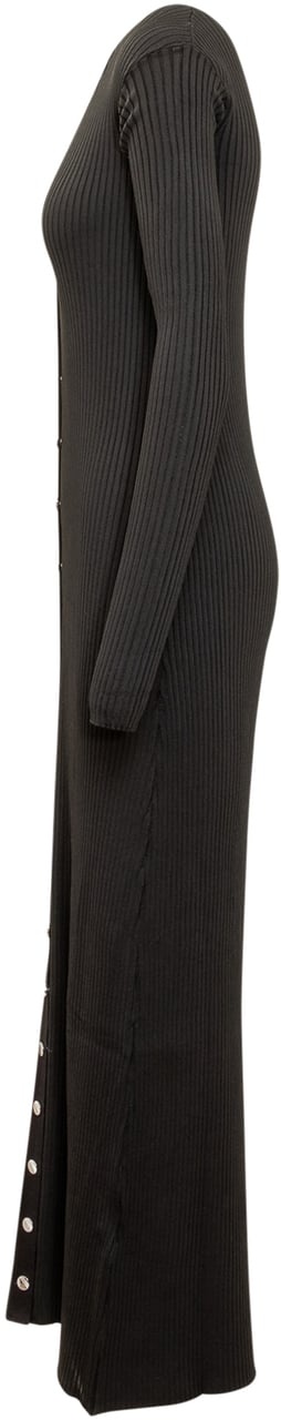 The Attico cardigan black Zwart