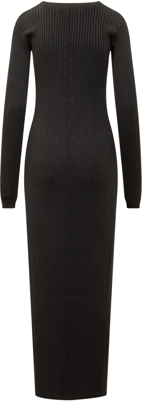 The Attico cardigan black Zwart