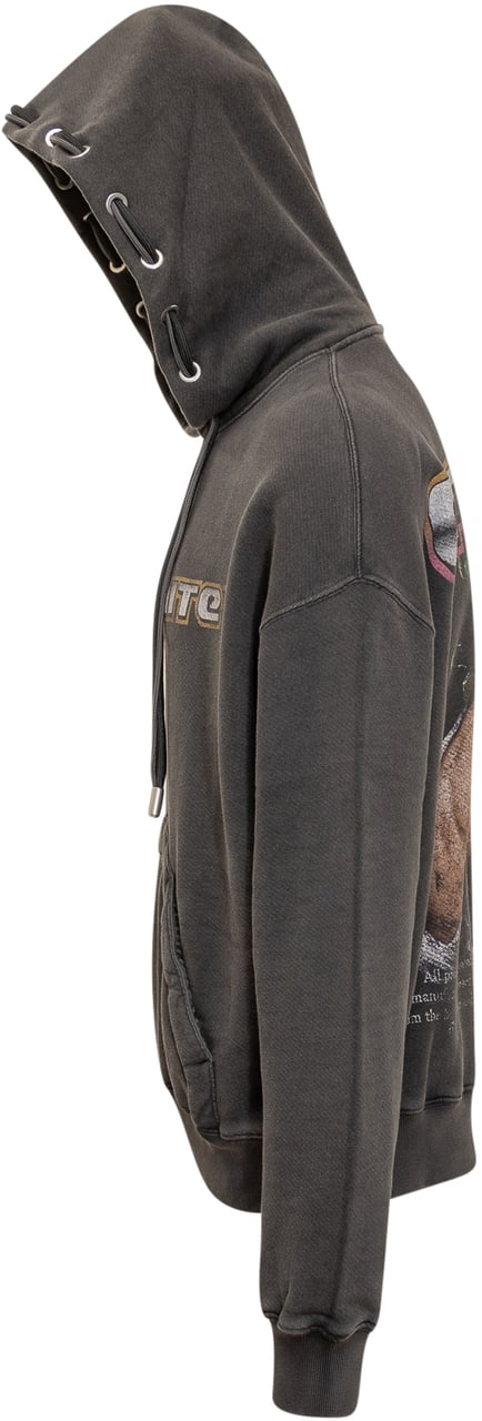 OFF-WHITE Digit Bacchus hoodie Zwart