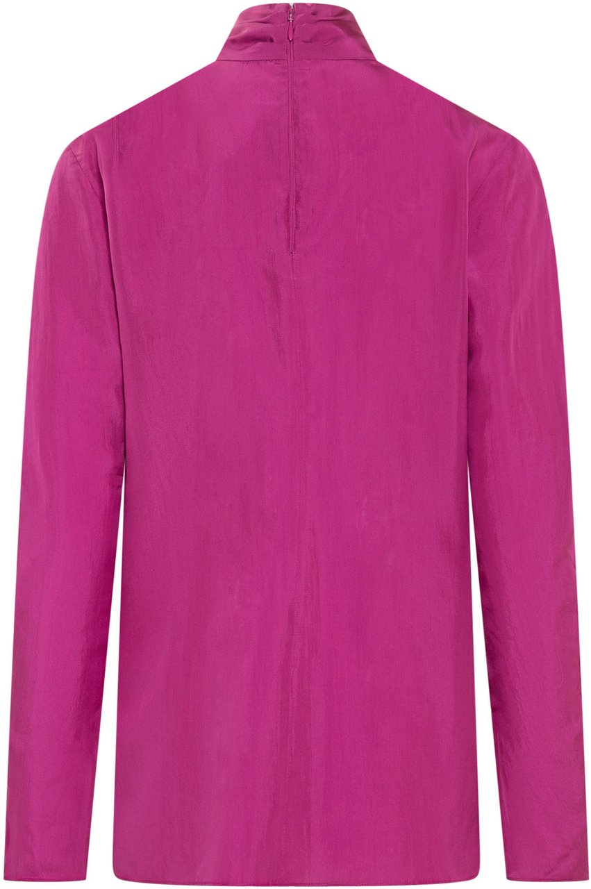 Dsquared2 Camicia con Fiocco Paars